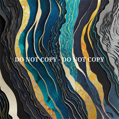 PAPER WAVES PATTERN VINYL - MULTIPLE VARIATIONS