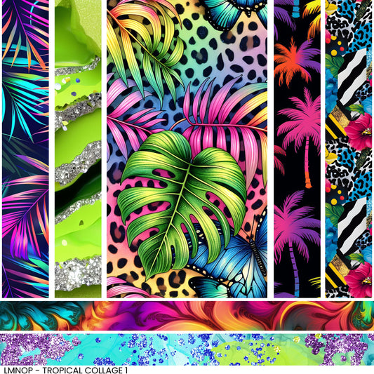 TROPICAL - COLLAGE VINYL