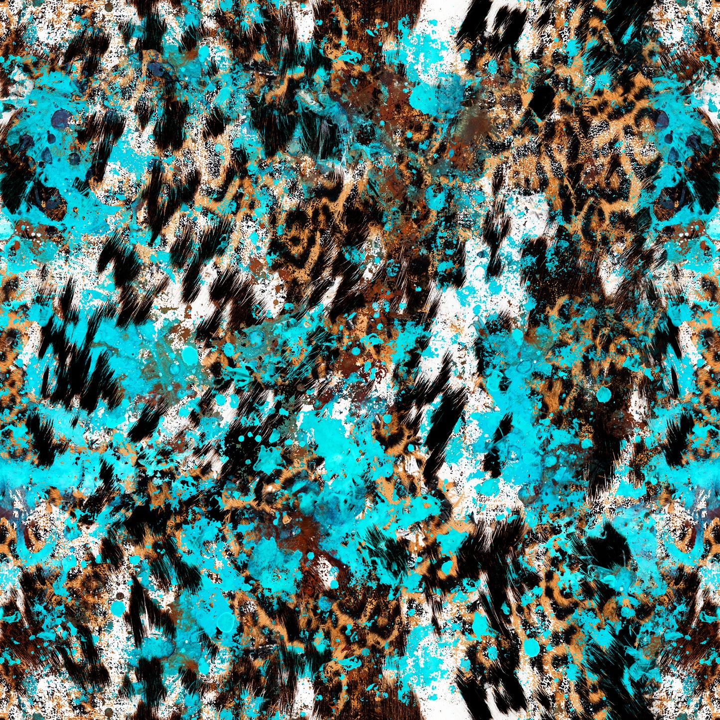 COW LEOPARD PATINA - PATTERN VINYL