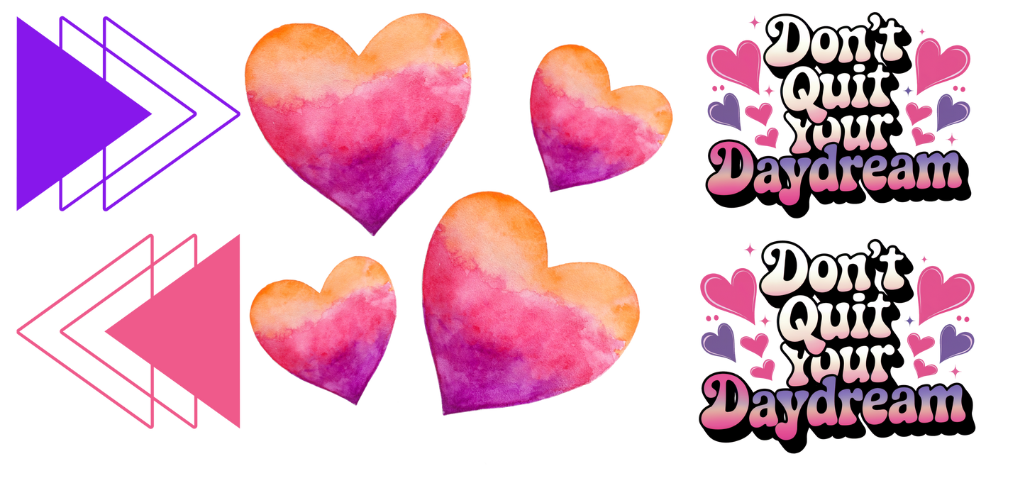 DON'T QUIT - MINI FLAIR SHEET