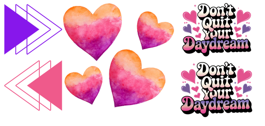 DON'T QUIT - MINI FLAIR SHEET