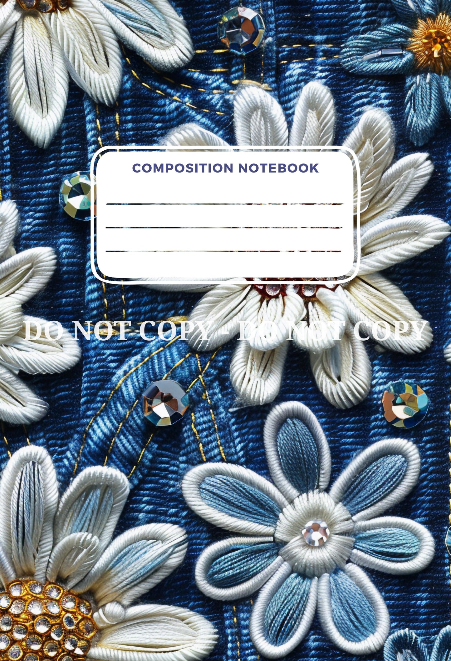 COMPOSITION NOTEBOOK COVERS - FRONT AND BACK - MULTIPLE VARIATIONS