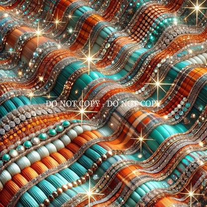 ORANGE AND TEAL - MULTIPLE VARIATIONS