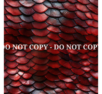 DRAGON SCALES II PATTERN VINYL - MULTIPLE VARIATIONS