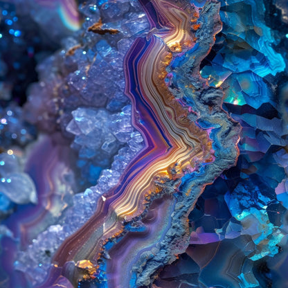 AGATE CRYSTAL GEODE - MULTIPLE VARIATIONS