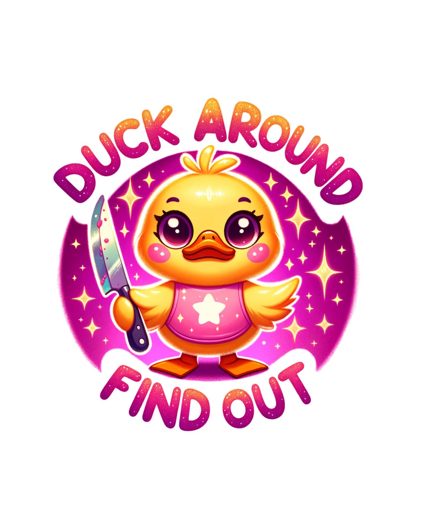 DUCK AROUND - DECAL