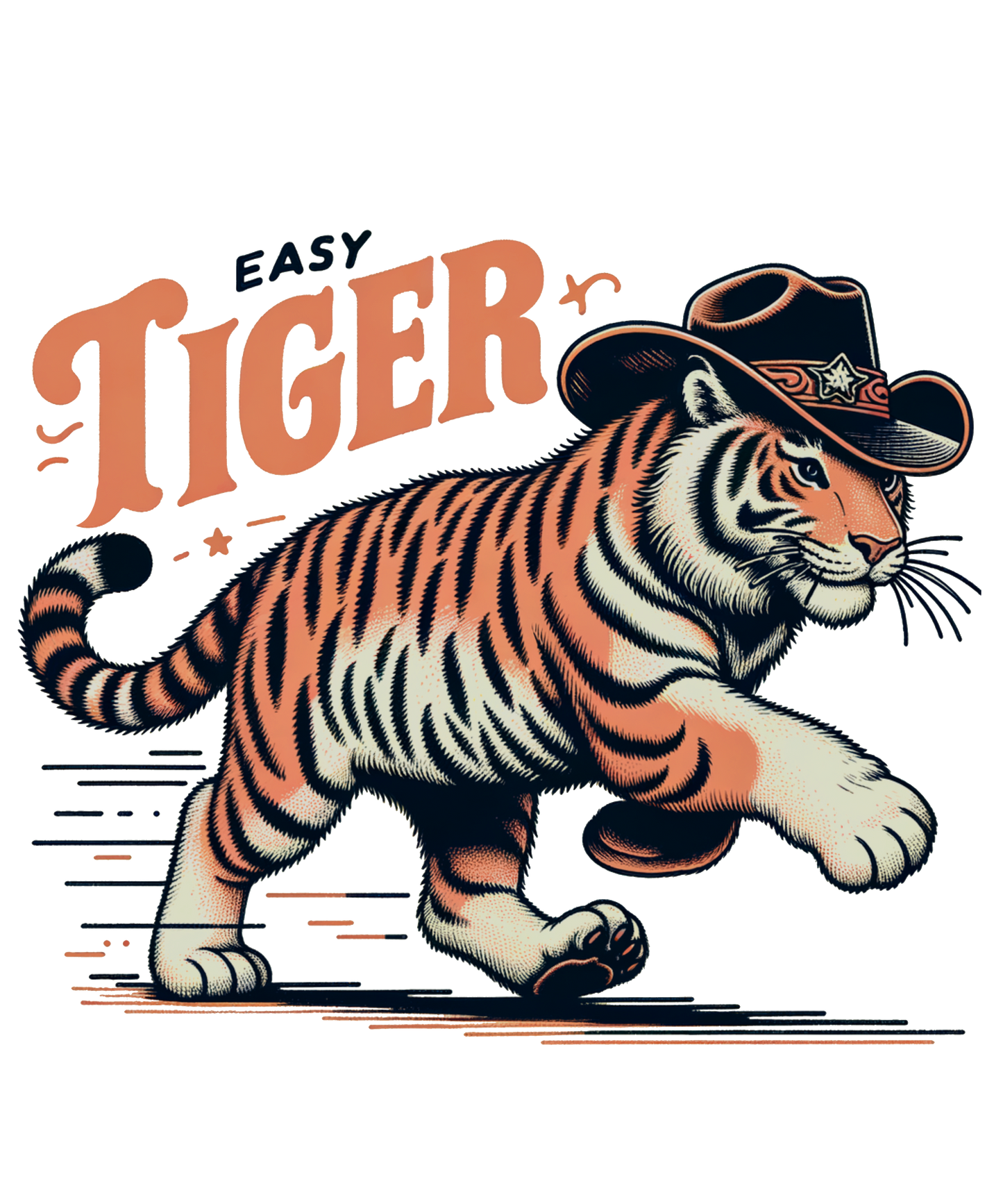 EASY TIGER - DECAL