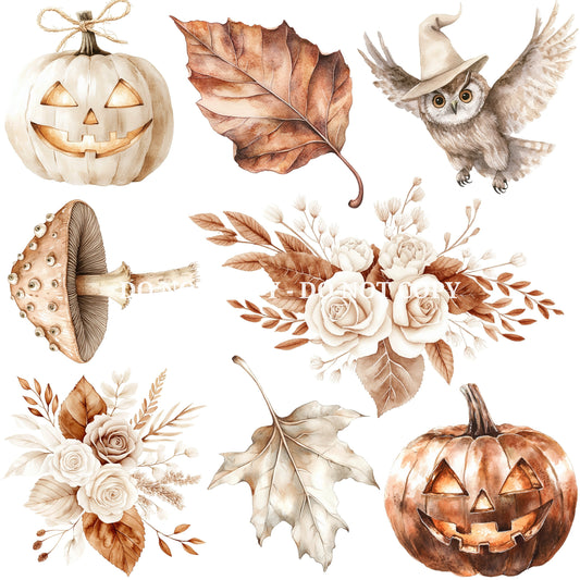 COZY HAUNT FLORAL - FLAIR SHEET