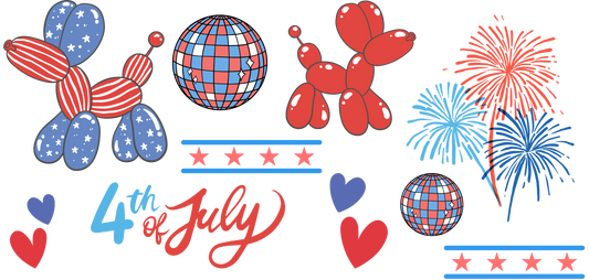 FOURTH OF JULY - MINI FLAIR SHEET