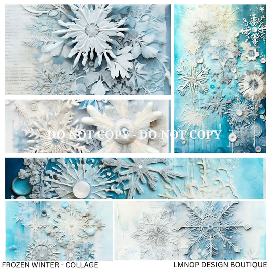 FROZEN WINTER - COLLAGE VINYL