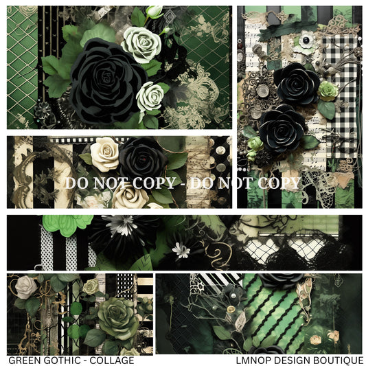 GREEN GOTHIC - COLLAGE VINYL
