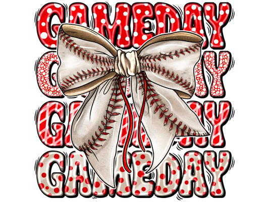 GAME DAY BASEBALL - DECAL