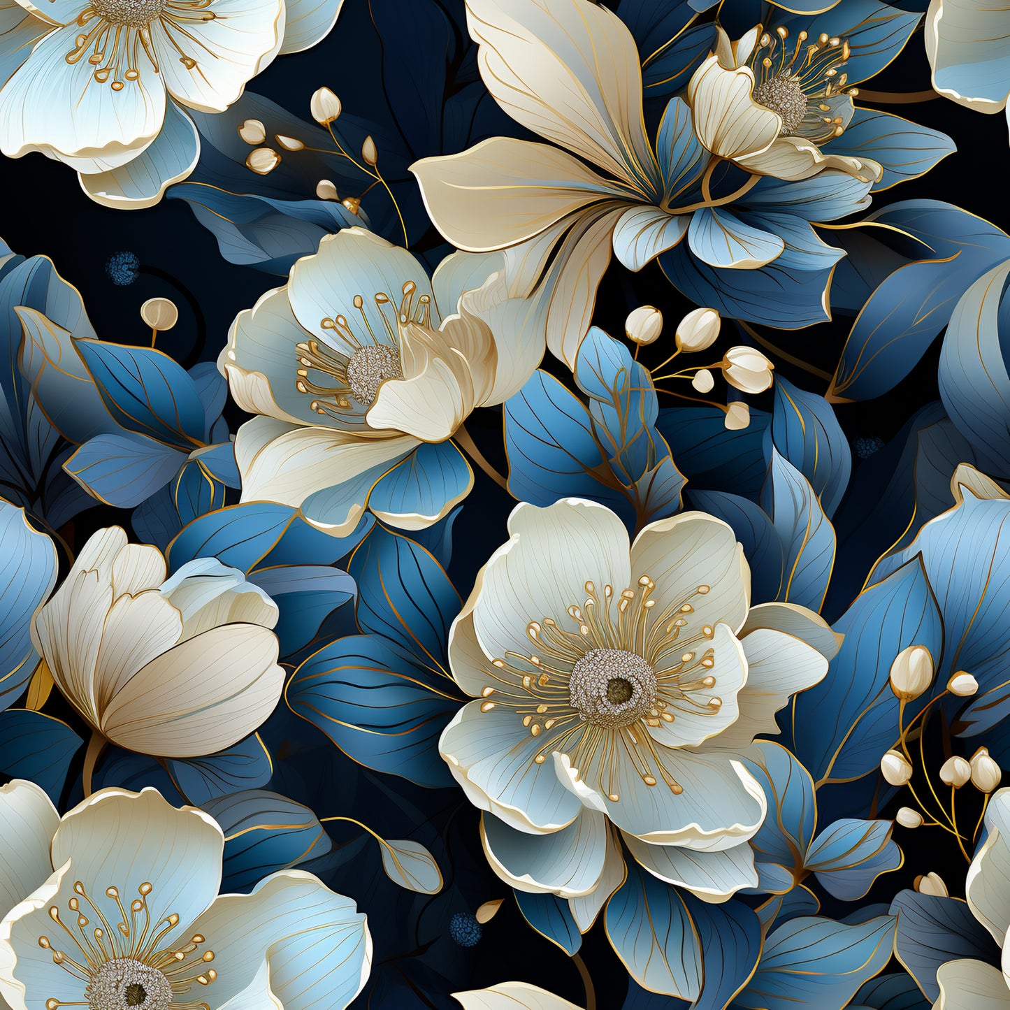 GLAMOROUS BLUE - MULTIPLE VARIATIONS