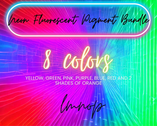 Neon Fluorescent Pigment Bundle