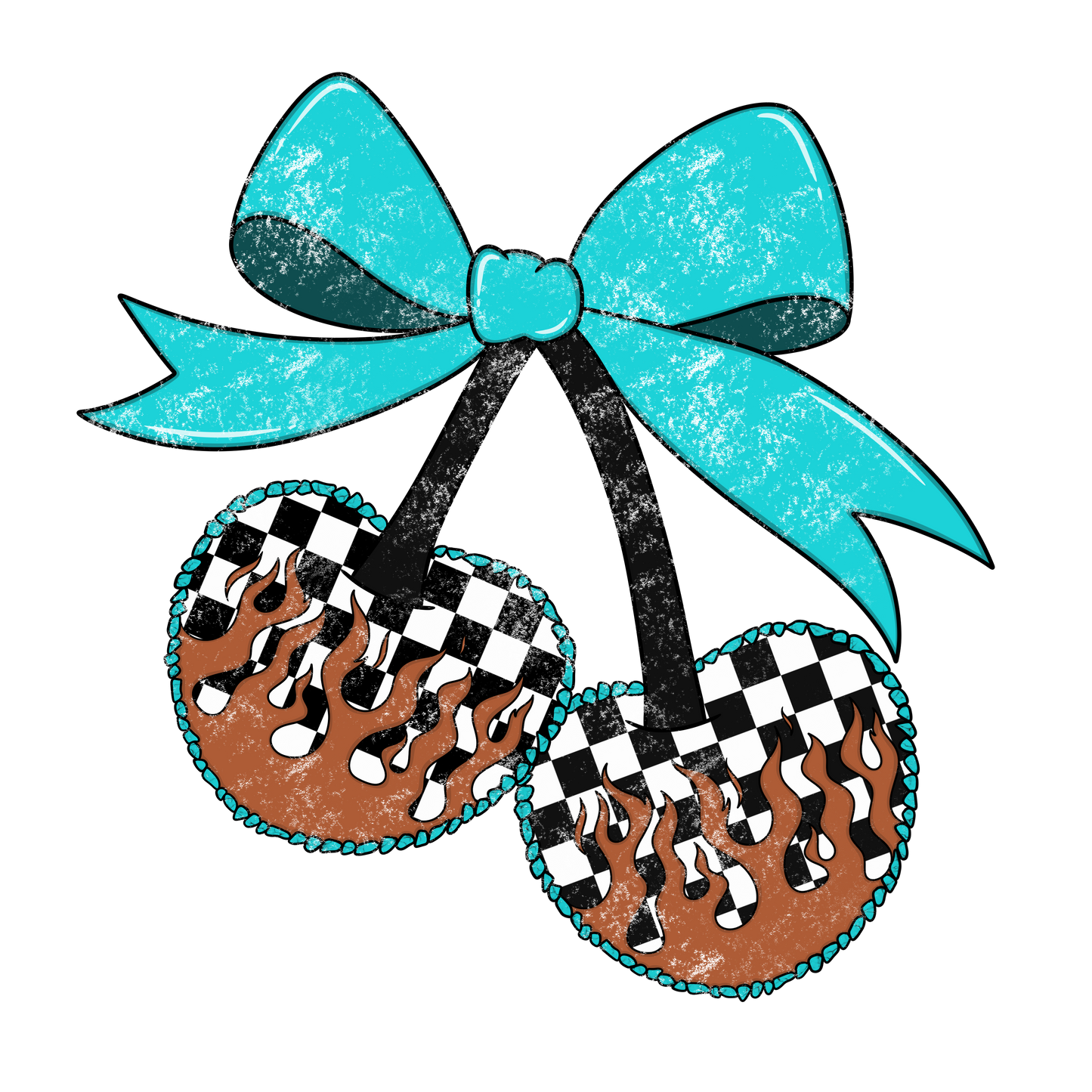 REBEL CHERRIES - DECAL