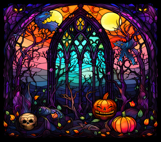HALLOWEEN STAINED GLASS 2