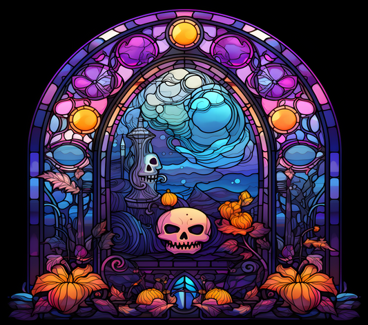 HALLOWEEN STAINED GLASS 5
