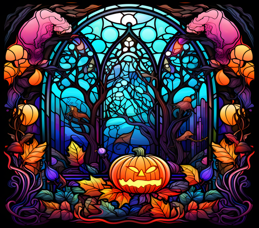 HALLOWEEN STAINED GLASS 6