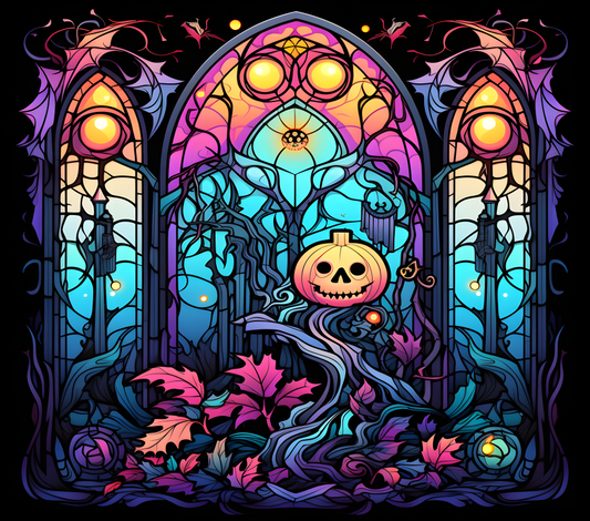 HALLOWEEN STAINED GLASS 7