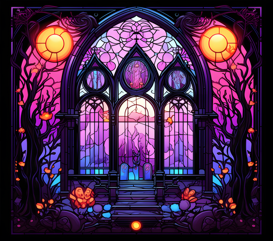 HALLOWEEN STAINED GLASS 8