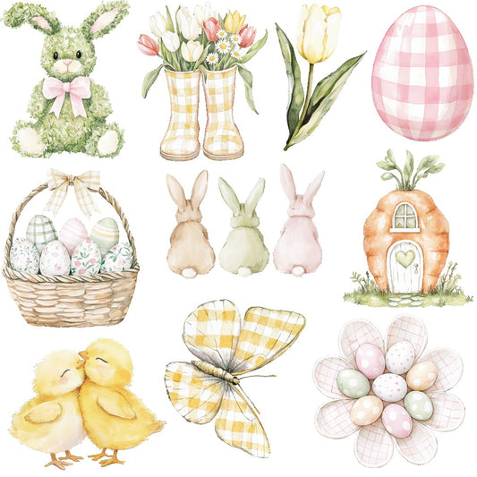 HAPPY EASTER - FLAIR SHEET