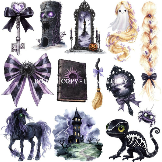 HAUNTED RAPUNZEL  - FLAIR SHEET