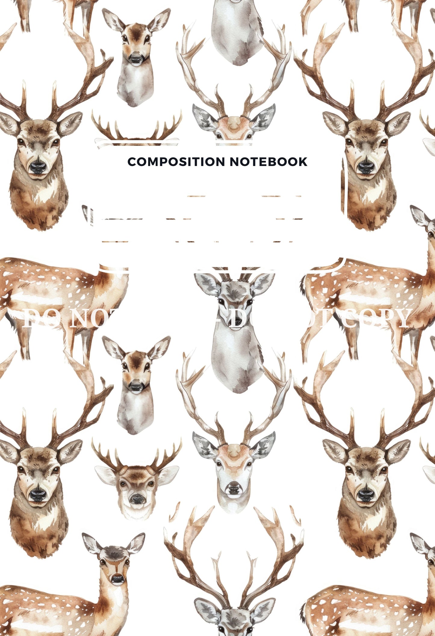 COMPOSITION NOTEBOOK COVERS - FRONT AND BACK - MULTIPLE VARIATIONS