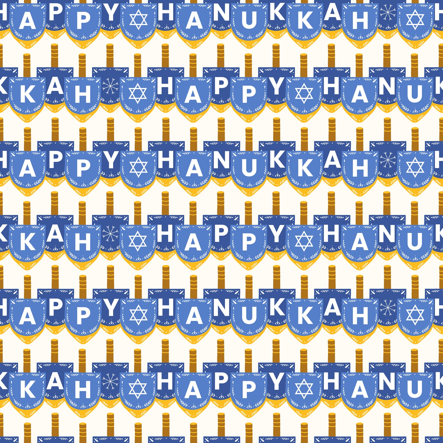 HANUKKAH BLUE AND YELLOW VINYL - MULTIPLE VARIATIONS