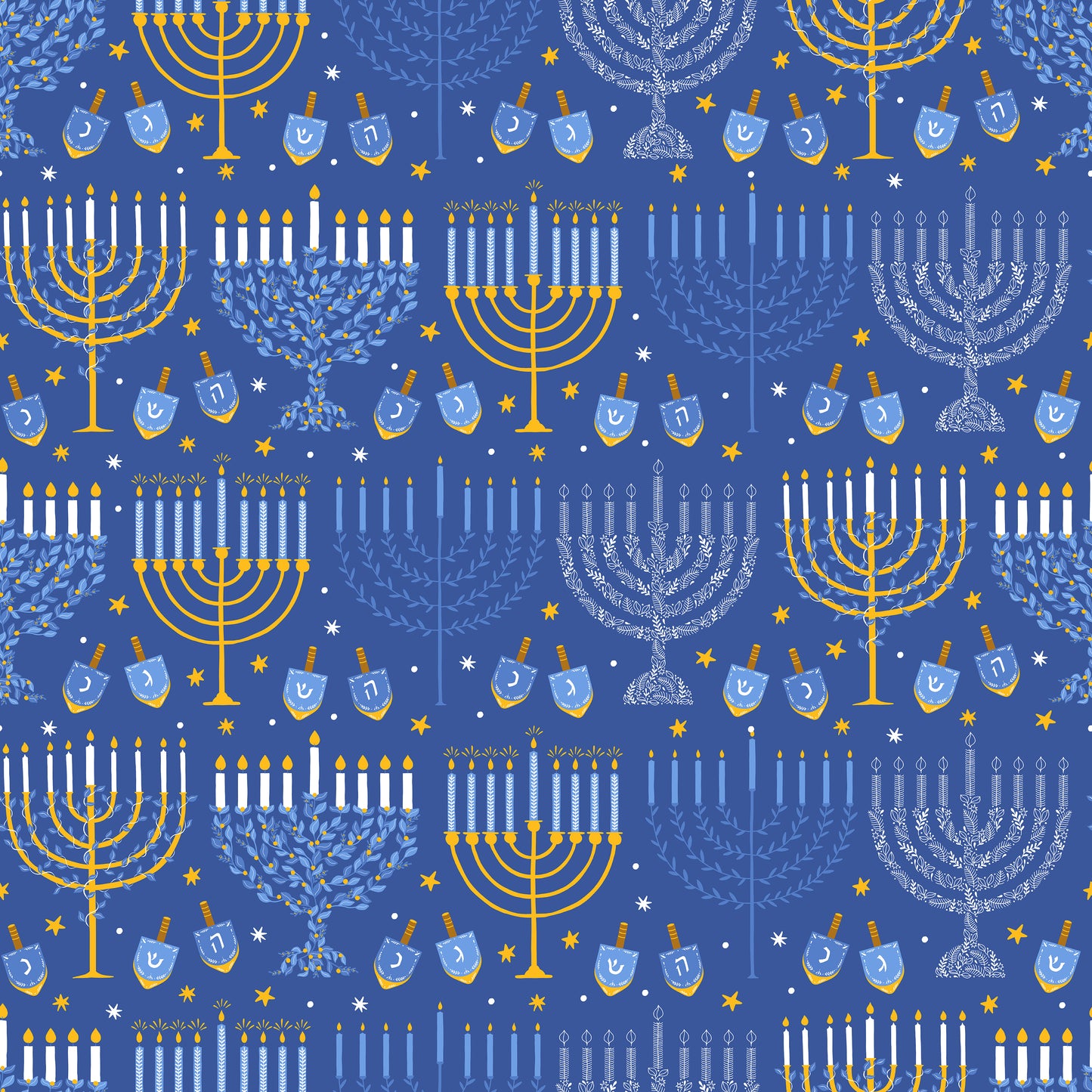 HANUKKAH BLUE AND YELLOW VINYL - MULTIPLE VARIATIONS