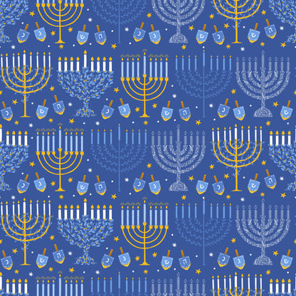 HANUKKAH BLUE AND YELLOW VINYL - MULTIPLE VARIATIONS