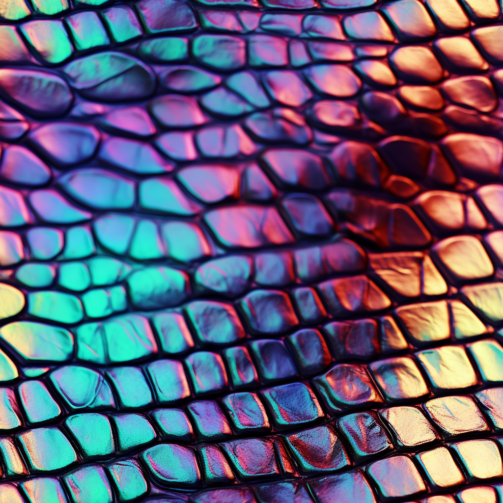 HOLO CROCODILE PATTERN VINYL - MULTIPLE VARIATIONS