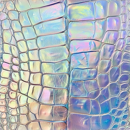 HOLO CROCODILE PATTERN VINYL - MULTIPLE VARIATIONS