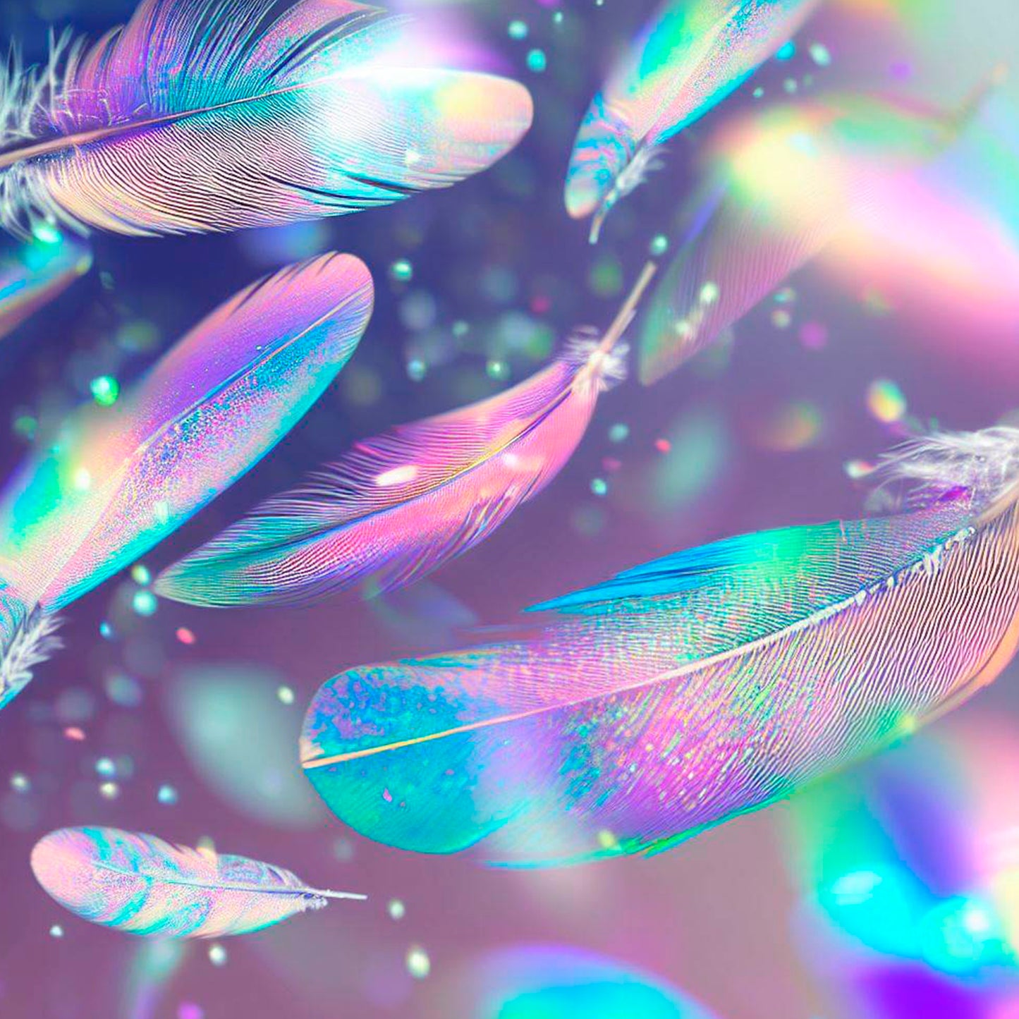 HOLOGRAPHIC FEATHERS 1