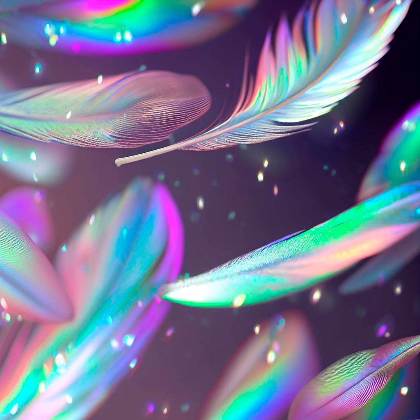 HOLOGRAPHIC FEATHERS 11