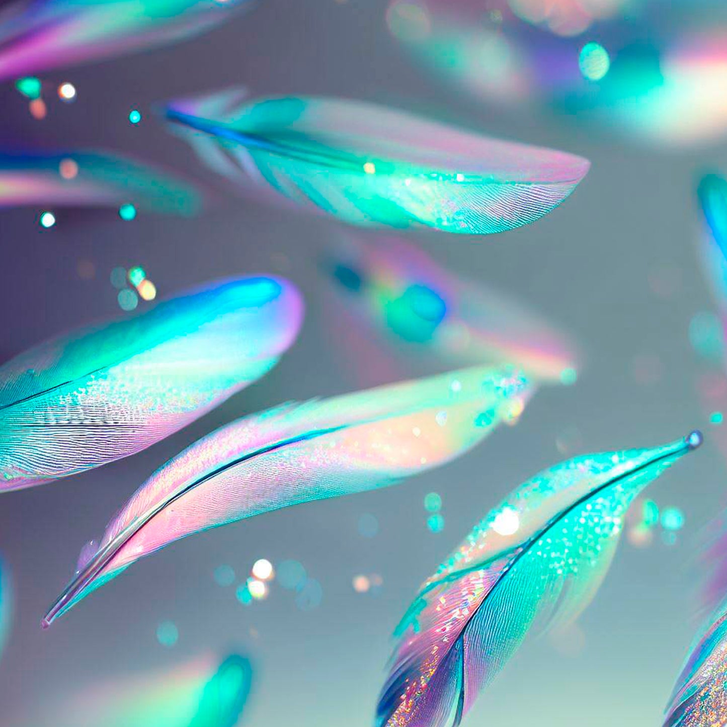 HOLOGRAPHIC FEATHERS 2