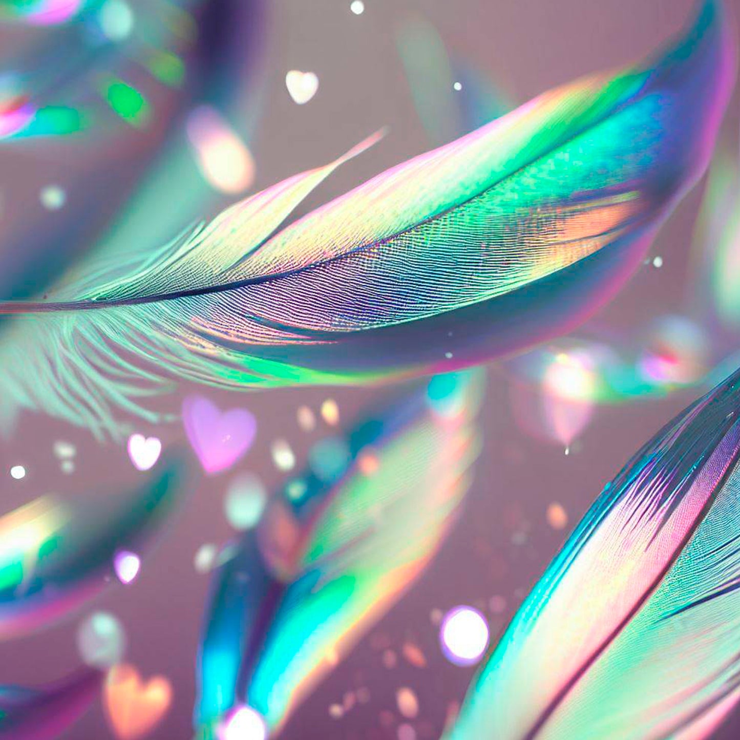 HOLOGRAPHIC FEATHERS 5