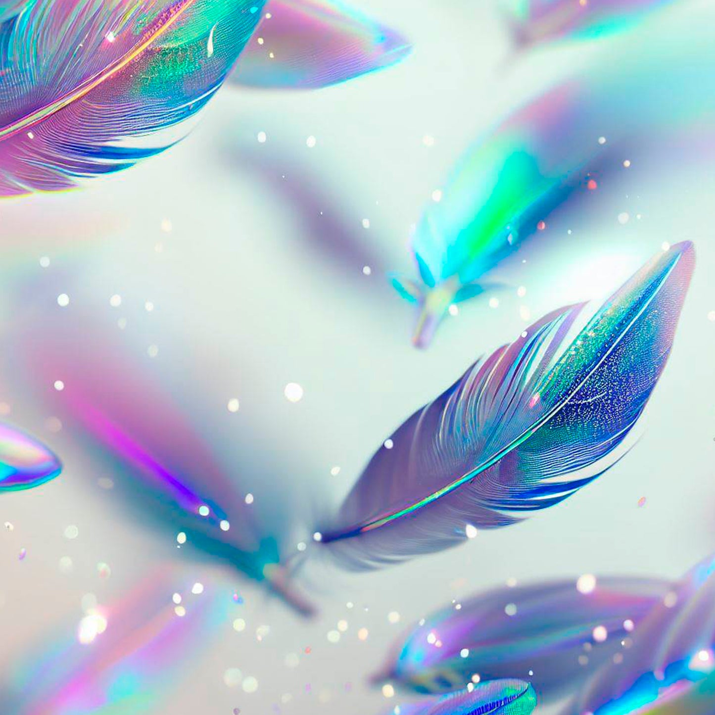 HOLOGRAPHIC FEATHERS 7