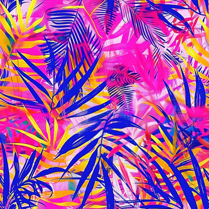 HOT PINK TROPICAL VINYL - MULTIPLE VARIATIONS