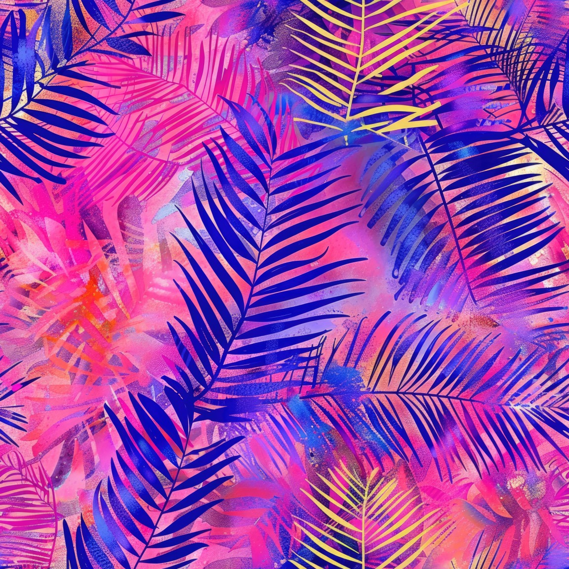 HOT PINK TROPICAL VINYL - MULTIPLE VARIATIONS
