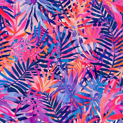 HOT PINK TROPICAL VINYL - MULTIPLE VARIATIONS