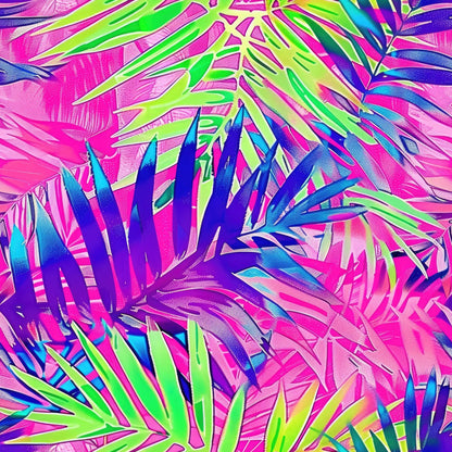 HOT PINK TROPICAL VINYL - MULTIPLE VARIATIONS