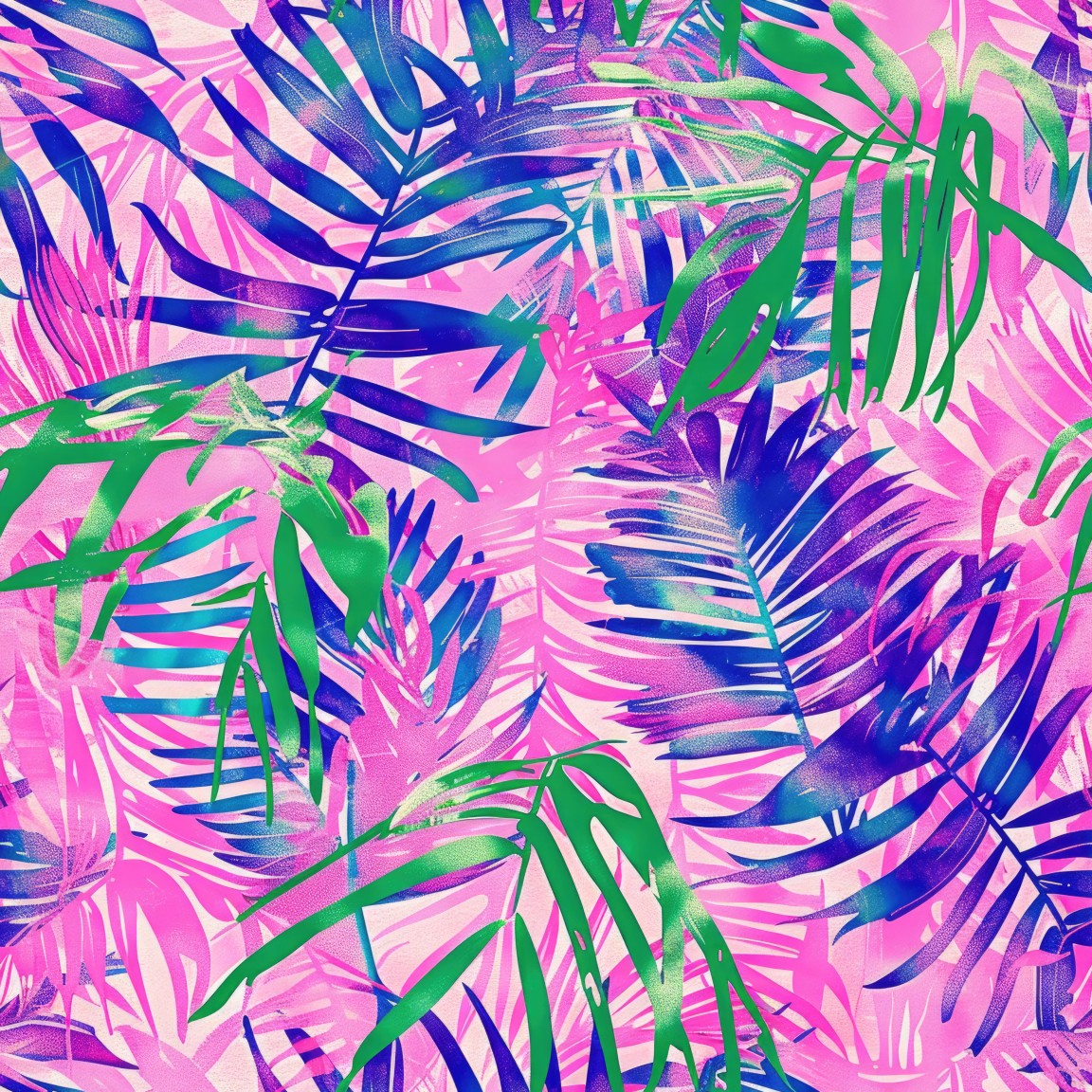 HOT PINK TROPICAL VINYL - MULTIPLE VARIATIONS