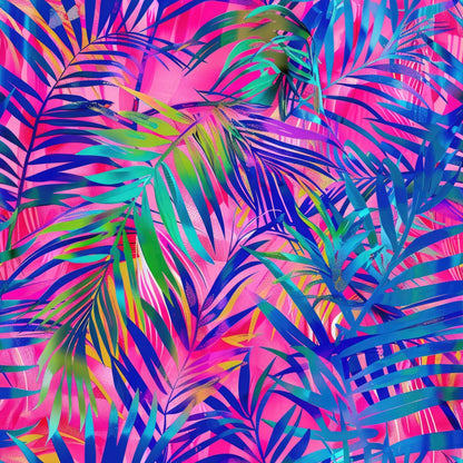 HOT PINK TROPICAL VINYL - MULTIPLE VARIATIONS