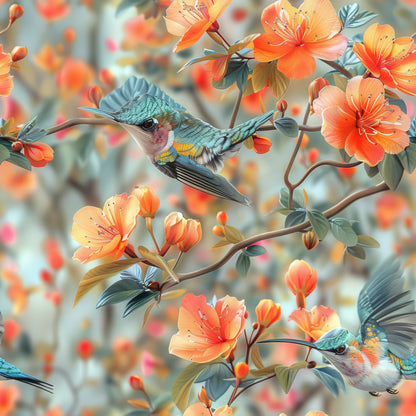 WATERCOLOR HUMMINGBIRD - MULTIPLE VARIATIONS