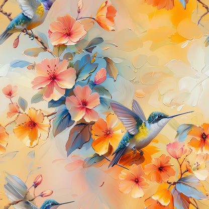WATERCOLOR HUMMINGBIRD - MULTIPLE VARIATIONS