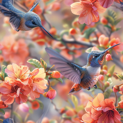 WATERCOLOR HUMMINGBIRD - MULTIPLE VARIATIONS