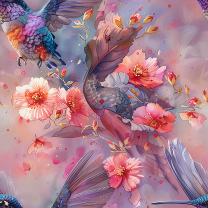 WATERCOLOR HUMMINGBIRD - MULTIPLE VARIATIONS