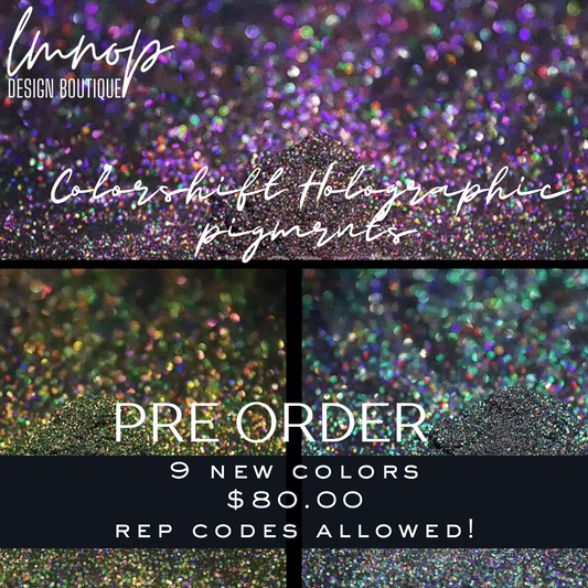 Colorshift Holographic Pigment - rep codes allowed!