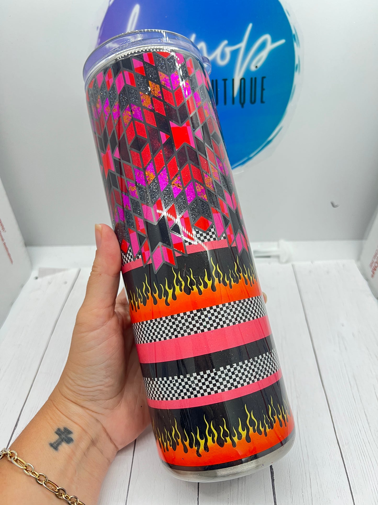 Fire Template Tumbler