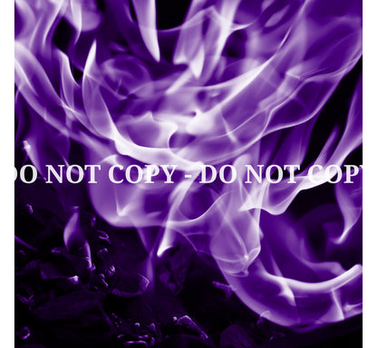 PURPLE FLAMES PATTERN VINYL - MULTIPLE VARIATIONS